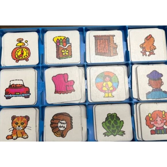 Vintage 1980 Milton Bradley Memory Fronts And Backs Matching Game COMPLETE - Picture 2 of 4